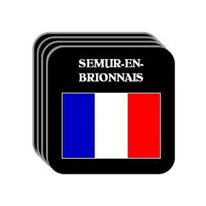  France   SEMUR EN BRIONNAIS Set of 4 Mini Mousepad 