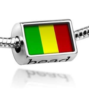  Beads Mali Flag   Pandora Charm & Bracelet Compatible 