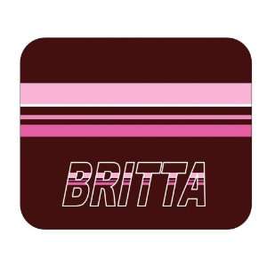  Personalized Name Gift   Britta Mouse Pad 