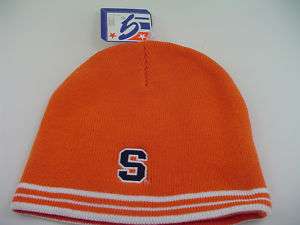 Syracuse Orange Su Ncaa size Skull KNIT HAT BEANIE CAP  