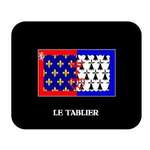  Pays de la Loire   LE TABLIER Mouse Pad 
