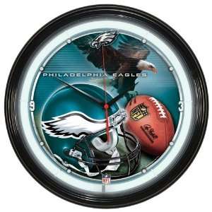  NFL Philadelphia Eagles Neon Clock