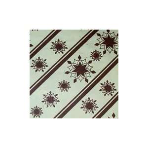 Brown Seed Paper Snowflake Pattern Handmade Gift Wrap   Wrapping Paper 