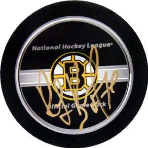  Ray Bourque Autographed Current Style Hockey Puck Sports 
