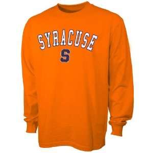 Syracuse Orange Arch Logo Long Sleeve T shirt Sports 