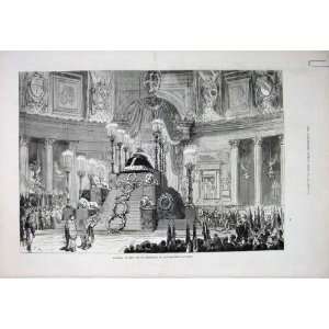  Pantheon Rome Funeral King Emmanuel Smyrna 1878