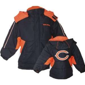  Chicago Bears Kids (4 7) Heavyweight Bubble Jacket Sports 