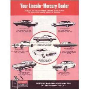    1972 MERCURY CAPRI COMET Sales Brochure Literature Book Automotive