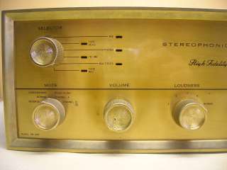 Vintage PILOT SM 245 Stereo Tube Amplifier  