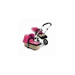  Bugaboo Cameleon Stroller   Sand Base   Pink Fleece Baby