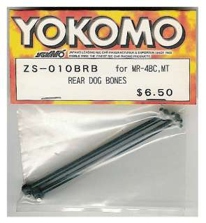 YOKOMO ZS 010 BRB REAR DOG BONES 1pr MR 4BC MT  