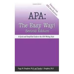    APA The Easy Way 2nd (second) edition Text Only  N/A  Books