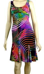 CLEARANCE multi Colored sexy Dress by Bali Made in Canada Sizes 6 