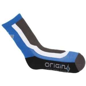  Cycling Socks Socks Or8 Flow Ride Lg Blu/Gry/Wht