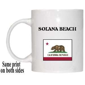    US State Flag   SOLANA BEACH, California (CA) Mug 