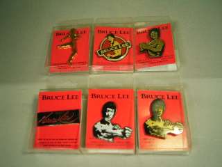 Bruce Lee 6 Pin batchs / Brand new / From Japan  