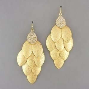  Sista Jewelry Gorgeous Look Custom Leaf Dangle Fish Hook 