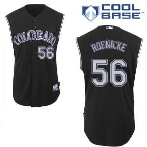  Josh Roenicke Colorado Rockies Authentic Alternate 2 Cool 