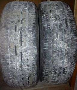 Pair of 2 USED 225/60/16 Bridgestone tires  