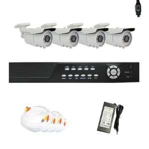  Complete 4 Channel CCTV DVR (1T HDD) Surveillance Security 