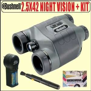  Bushnell Night Vision 2.5X42 Binoculars USA + Accessory 
