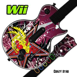   Cover for GUITAR HERO 3 III Nintendo Wii Les Paul   Crazy Star  