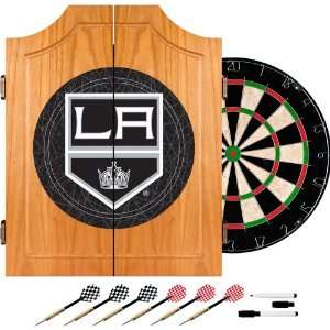 Best Quality NHL Los Angeles Kings Dart Cabinet includes Darts and 