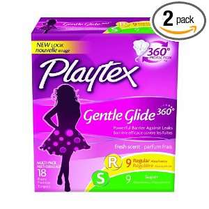  Tampons With Comfortable Plastic Applicator, Multipack, Fresh Scent 