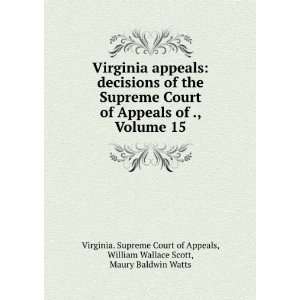  Virginia appeals decisions of the Supreme Court of 