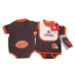  Cleveland Browns NFL Creeper/Bootie Set 18 Months