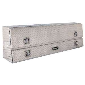 Buyers Contractor Style Aluminum Topside Tool Box Size   96L x 13.5W x 