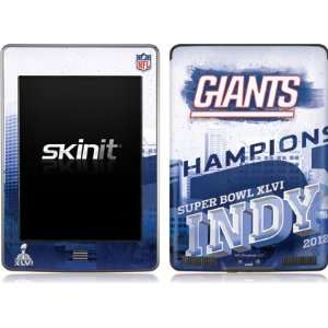  Skinit 2012 Super Bowl XLVI Champs  NY Giants Vinyl Skin 
