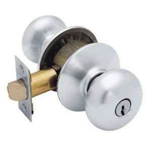  Schlage F51PLY Plymouth Keyed Entry Door Knob Set