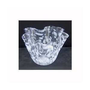  Decorative Speckled Hand Blown Glass Vase REDEN80043