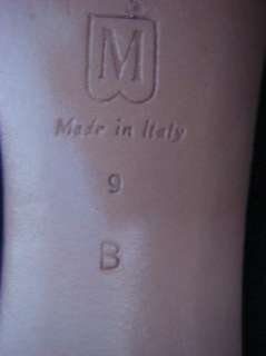 Bruno Magli Black Silk Womens Heels Made in Italy 8.5N  