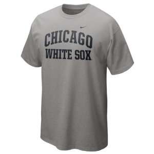  Chicago White Sox Grey Heather Nike 2012 Arch T Shirt 