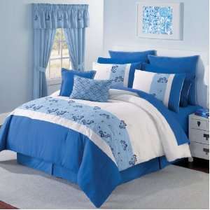  BrylaneHome Aria 8 Pc Oversized Comforter Set & More 