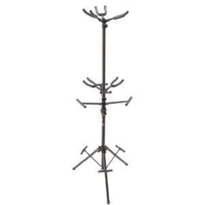  Stagg SG A600BK Hanging Guitar Stand for 6 Guitars with Folding 