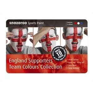  Snazaroo England Supporters Face Painting Kits Toys 