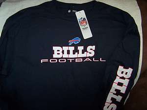 Buffalo Bills Blue Long Sleeve T Shirt Size XL New with Tags  