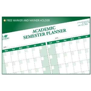    College Students Semester Undated Calendar