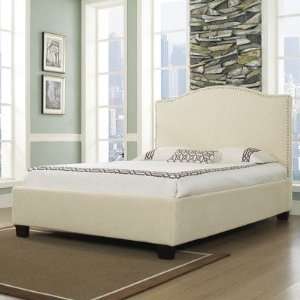  Venice X Platform Bed Size California King, Color Wheat 