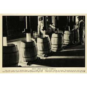  1933 Print Barrel American Sugar Refining Sucrose Food 