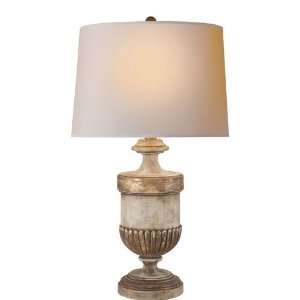   NP Chart House 1 Light Table Lamps in Wood Gold Leaf
