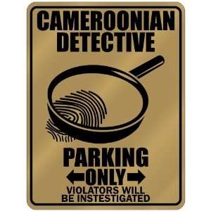  New  Cameroonian Detective   Parking Only  Cameroon 
