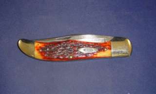 Case XX Red Bone Folding Hunter Knife  
