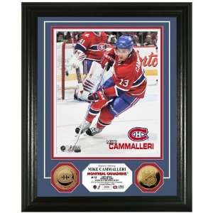  Montreal Canadiens Michael Cammalleri 24KT Gold Coin Photo 