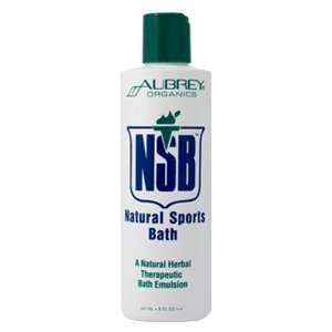  Aubrey Organics NSB Natural Sports Bath 8 oz Health 