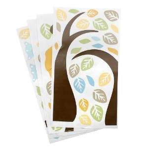 Amy Coe Zoology Wall Decals   Set of 4 Decals per package 