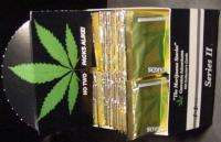 WHOLESALE BOX of POT MARIJUANA CARDS Inline hemp art cannabis gold lot 